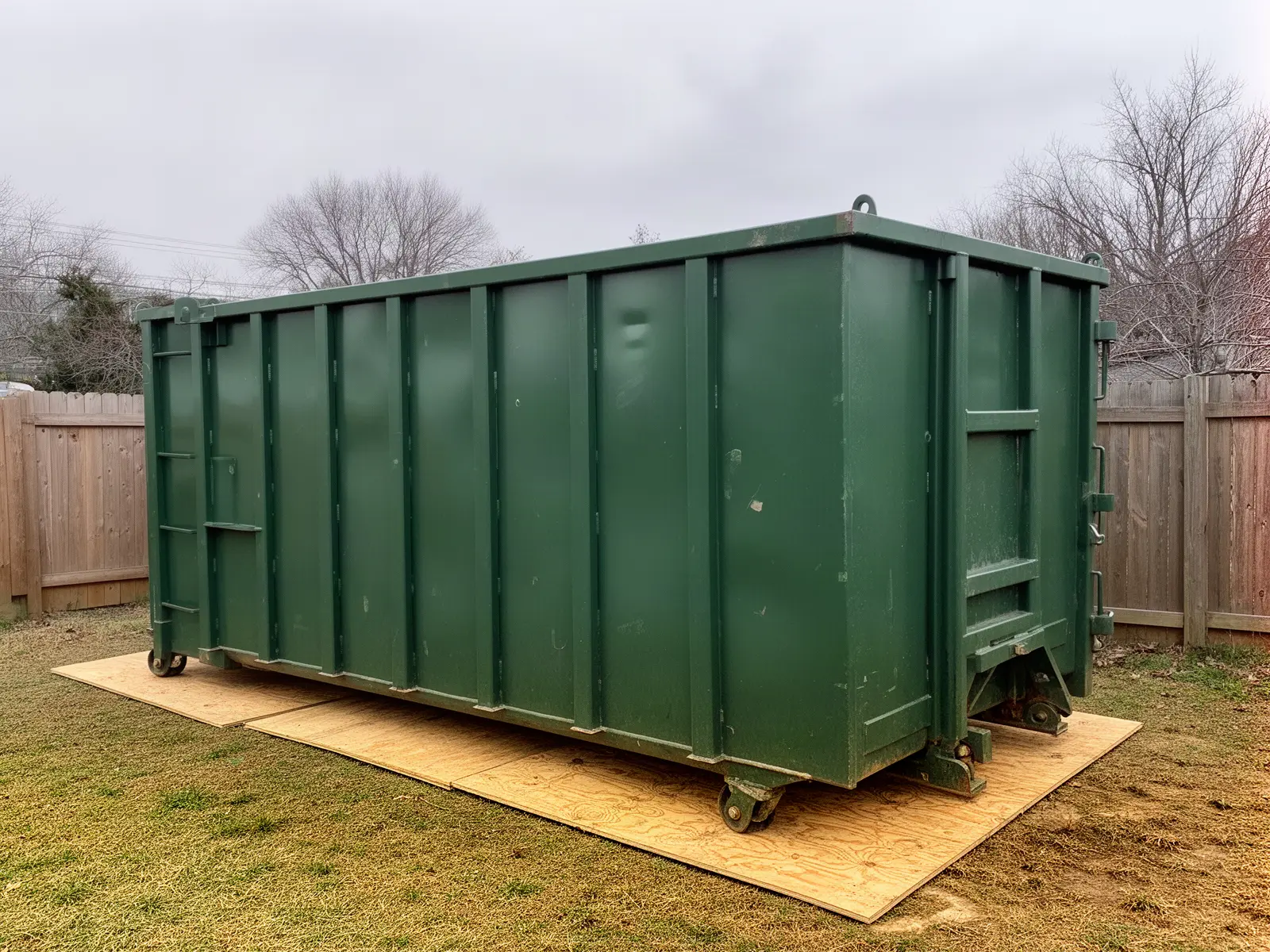 Roll-off dumpster from White Hill Dumpster Rental in Alexandria, VA